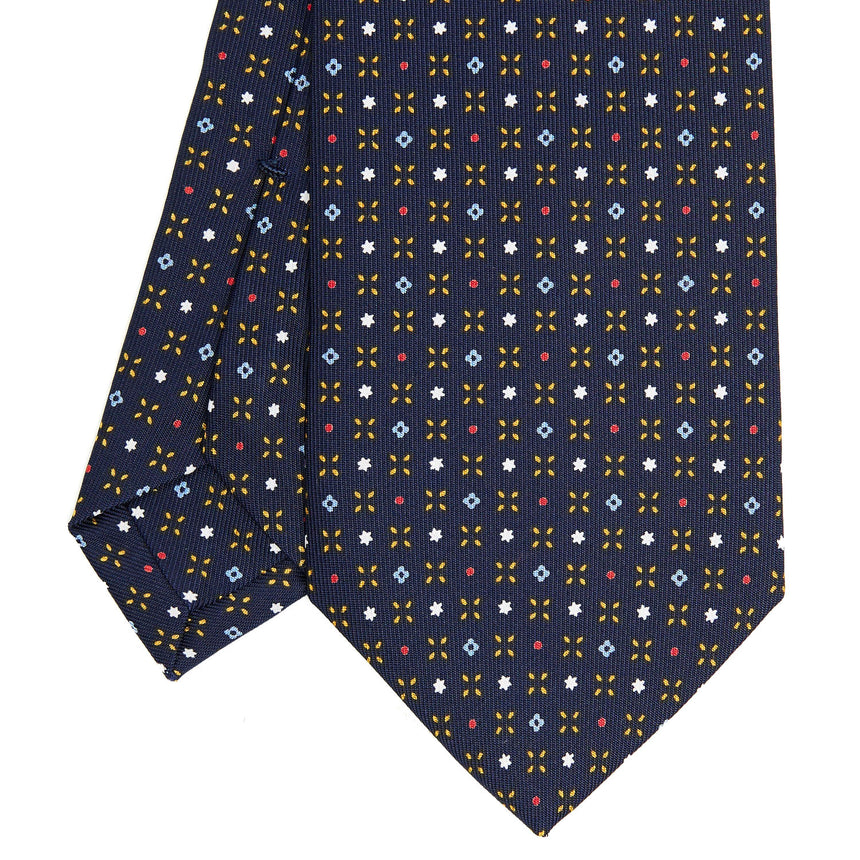 DARK BLUE CLASSIC SILK TIE