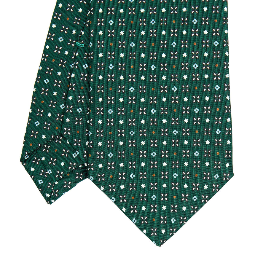 DARK GREEN CLASSIC SILK TIE
