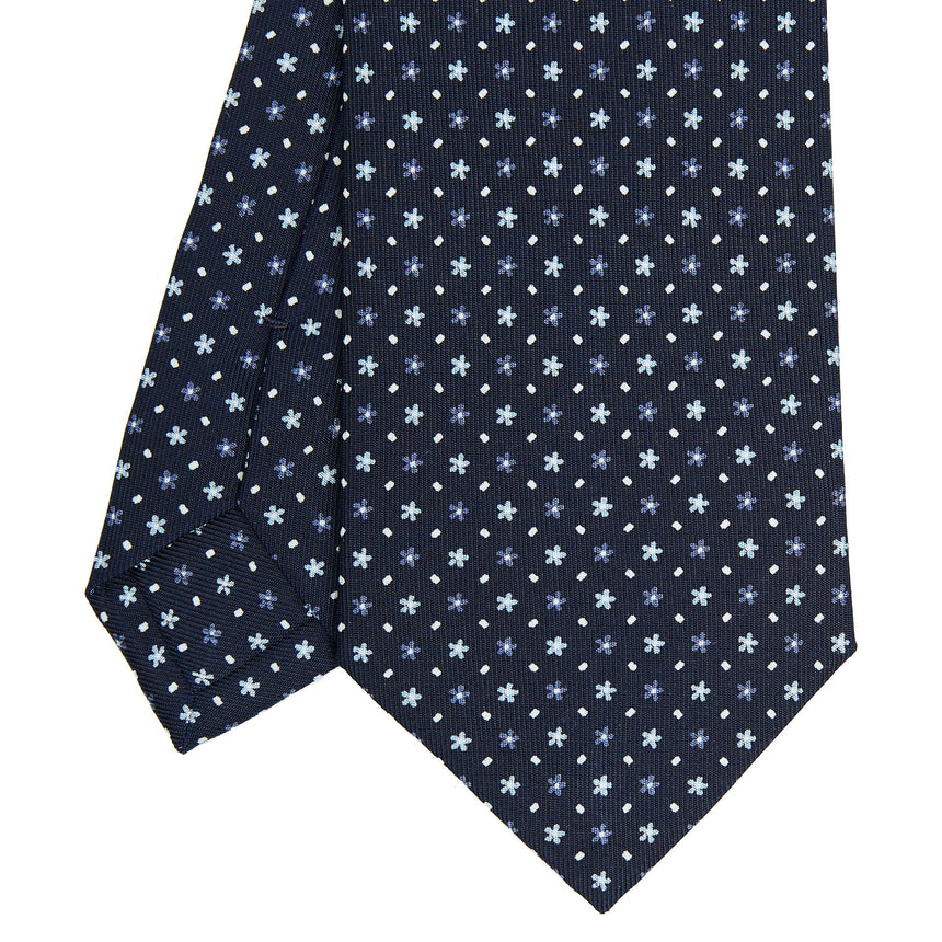 DARK BLUE CLASSIC SILK TIE