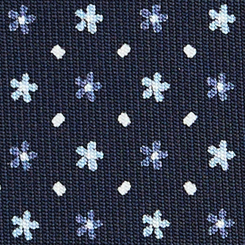 DARK BLUE CLASSIC SILK TIE