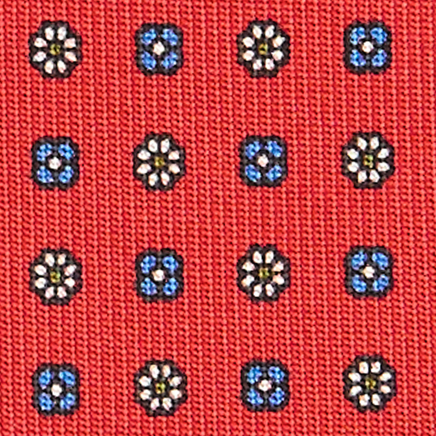 RED CLASSIC SILK TIE