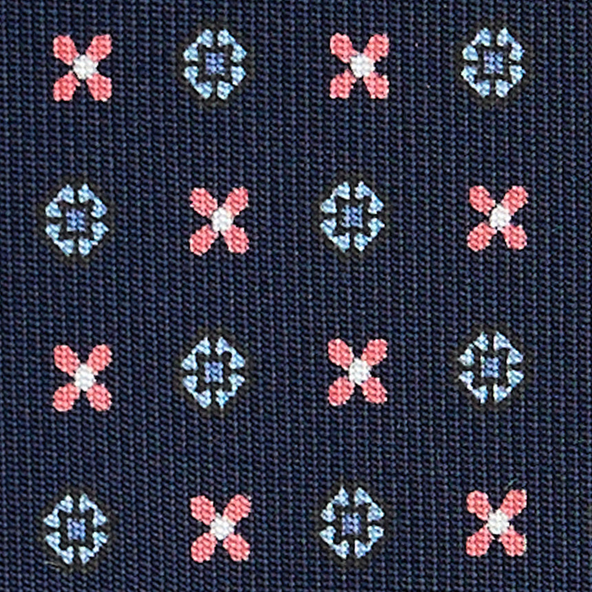 DARK BLUE CLASSIC SILK TIE