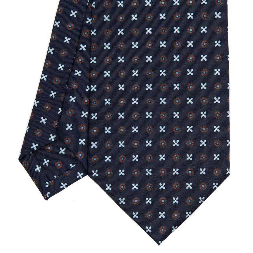 DARK BLUE CLASSIC SILK TIE