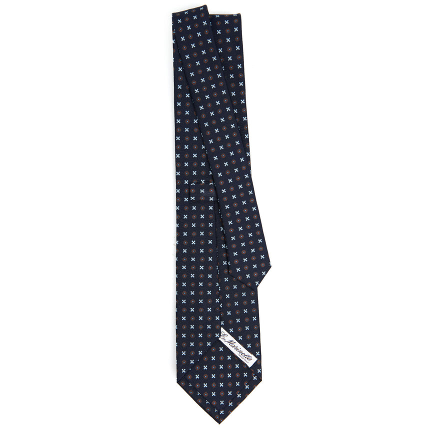 DARK BLUE CLASSIC SILK TIE
