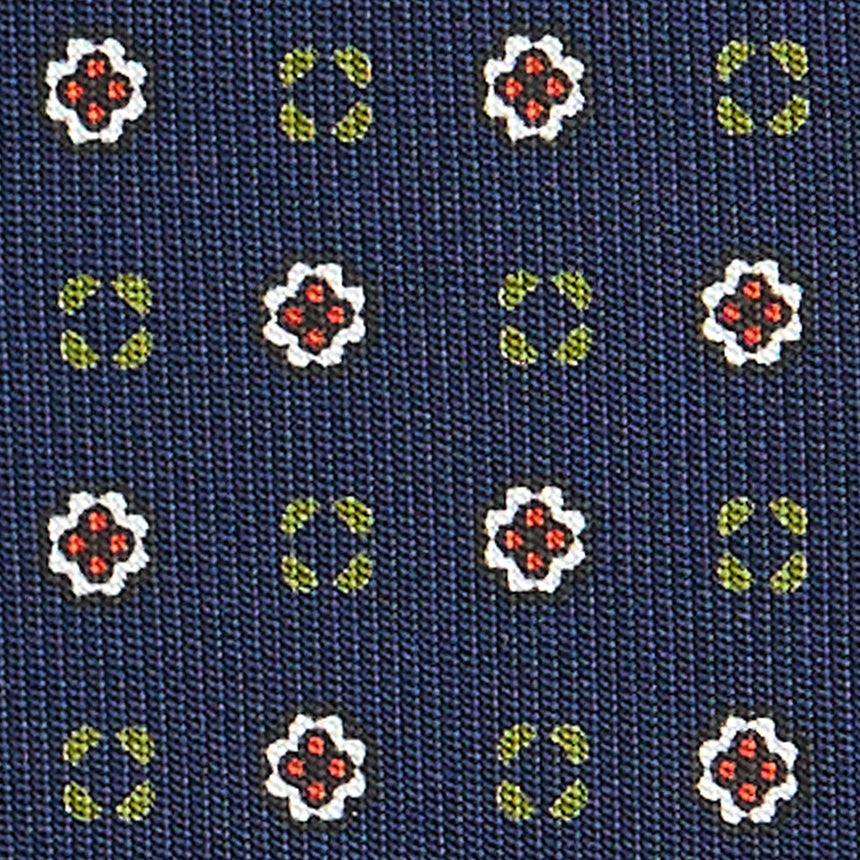 DARK BLUE CLASSIC SILK TIE
