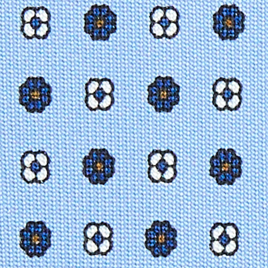 LIGHT BLUE CLASSIC SILK TIE