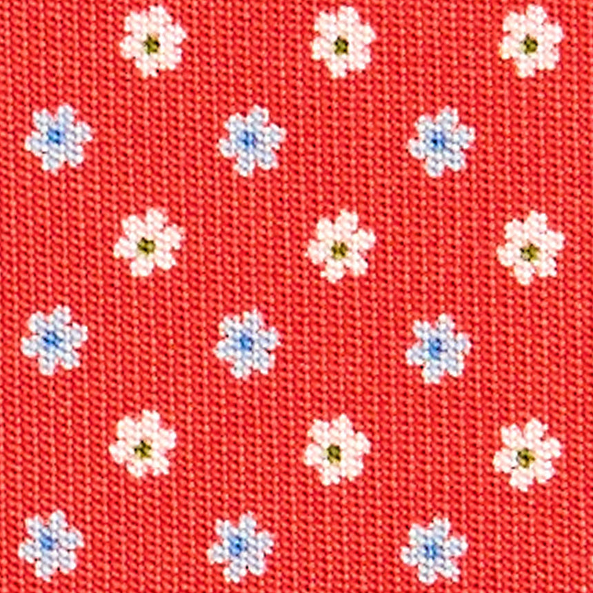 RED CLASSIC SILK TIE