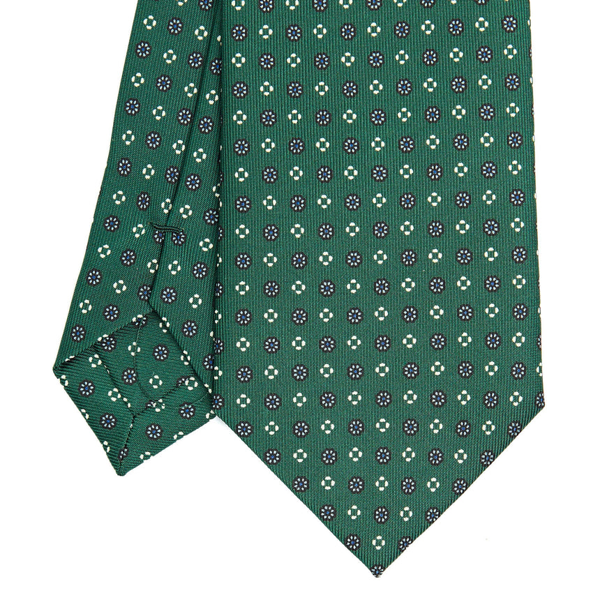 DARK GREEN CLASSIC SILK TIE