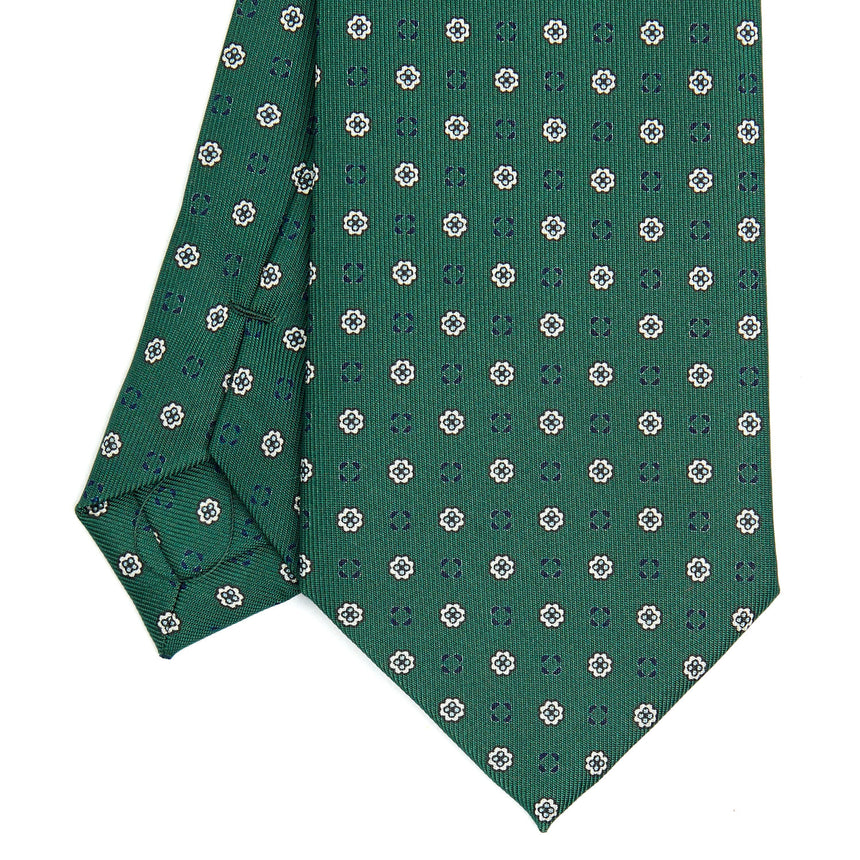 DARK GREEN SARTORIAL CLASSIC SILK TIE