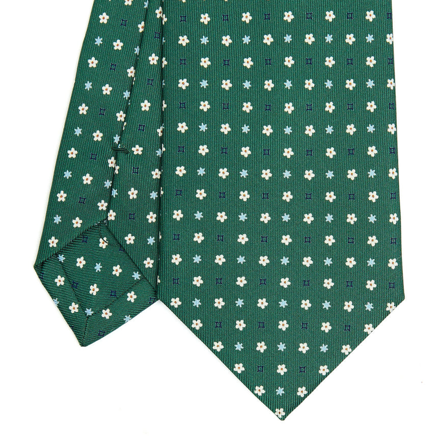 DARK GREEN CLASSIC SILK TIE