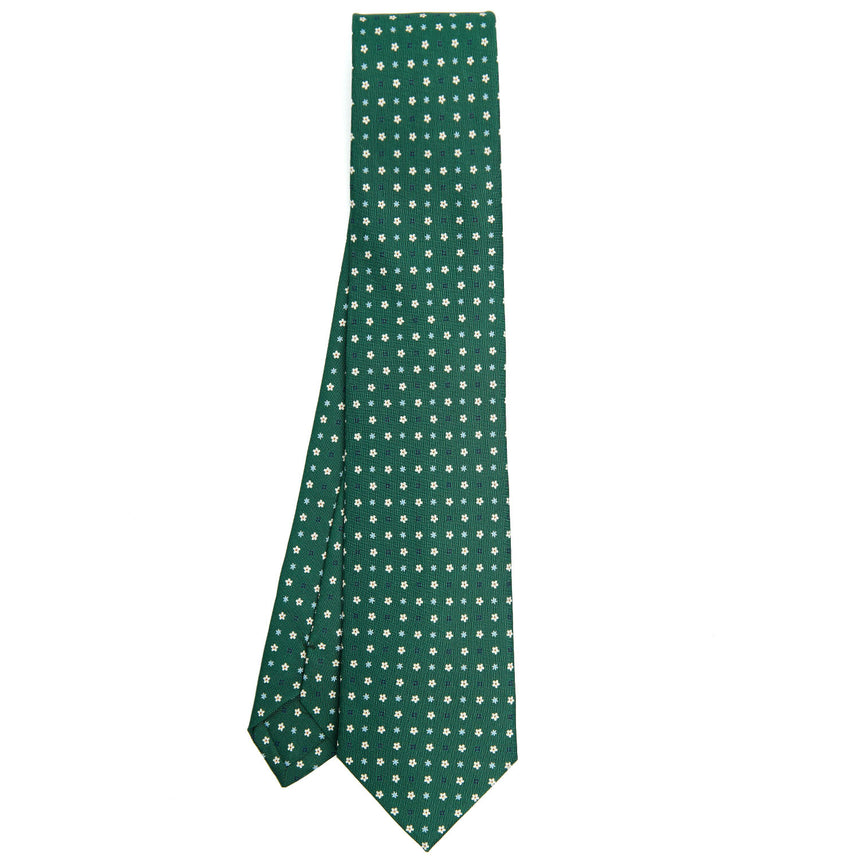 DARK GREEN CLASSIC SILK TIE