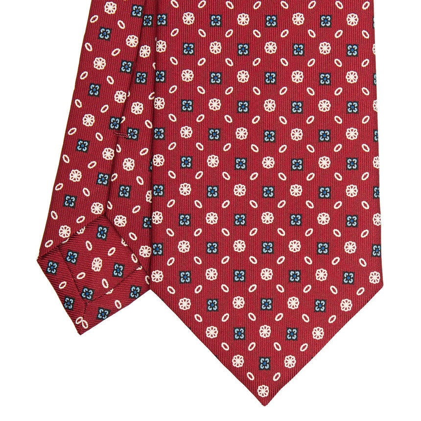 BURGUNDY CLASSIC SILK TIE