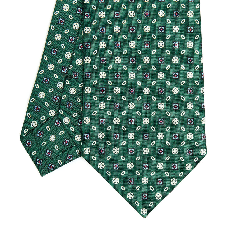 DARK GREEN CLASSIC SILK TIE