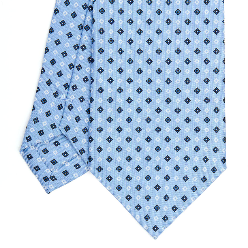 LIGHT BLUE CLASSIC SILK TIE