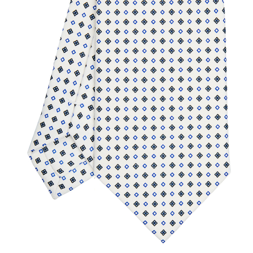 WHITE CLASSIC SILK TIE