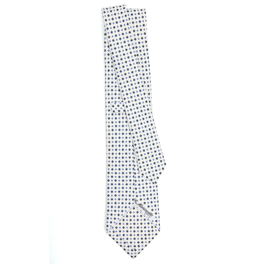 WHITE CLASSIC SILK TIE