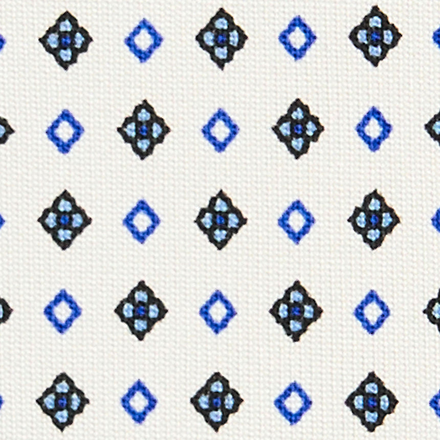 WHITE CLASSIC SILK TIE