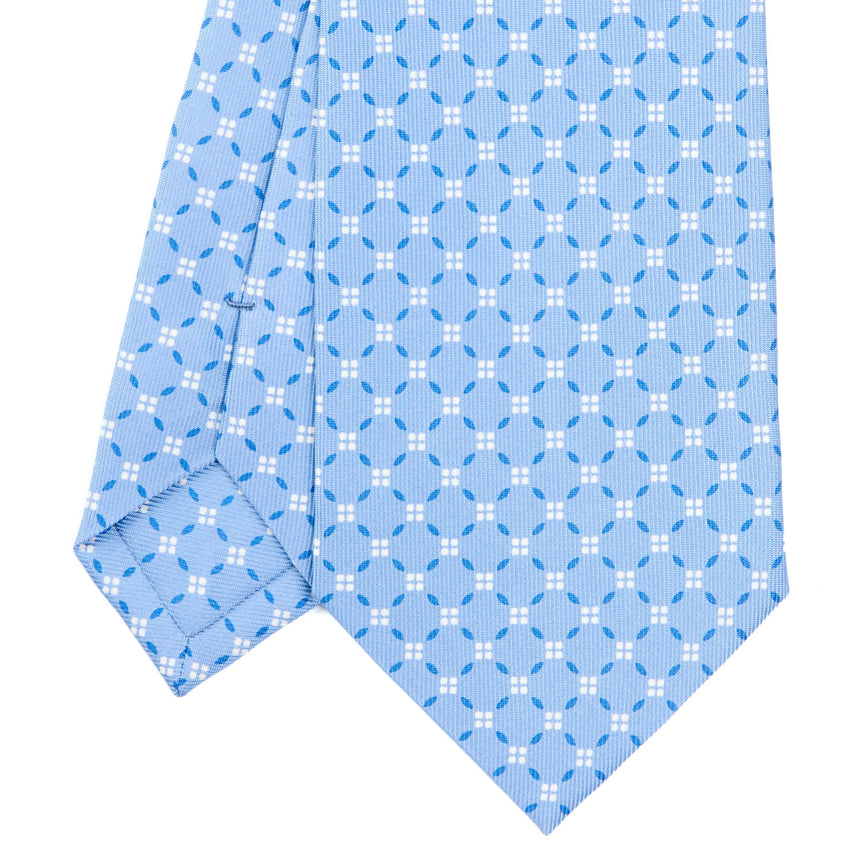 LIGHT BLUE CLASSIC SILK TIE