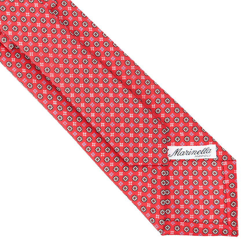 CRAVATTA SARTORIALE CLASSICA IN SETA ROSSA
