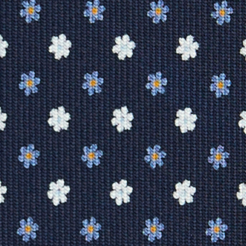 DARK BLUE SARTORIAL CLASSIC SILK TIE