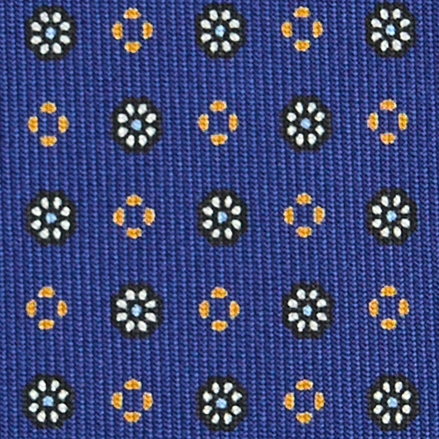 BLUE SARTORIAL CLASSIC SILK TIE