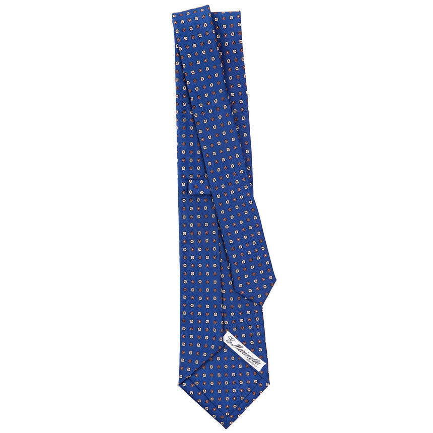 CRAVATTA SARTORIALE CLASSICA IN SETA BLU