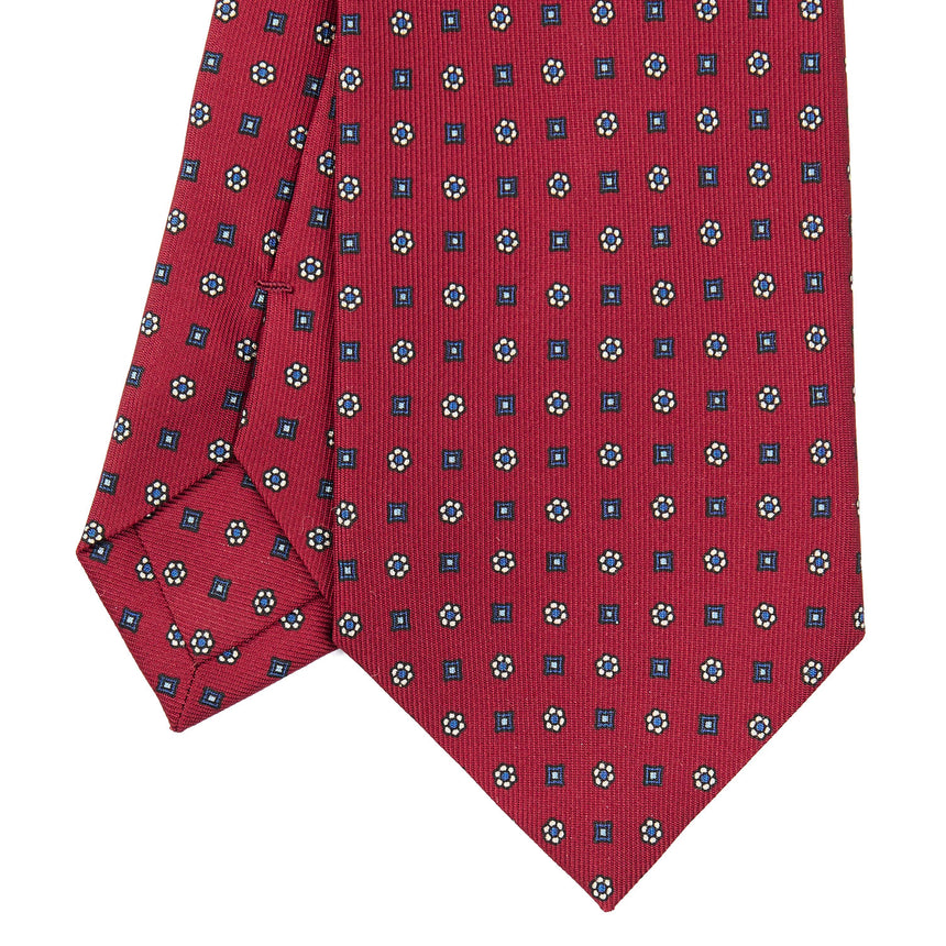 BURGUNDY SARTORIAL CLASSIC SILK TIE