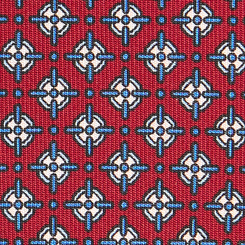 BURGUNDY CLASSIC SILK TIE