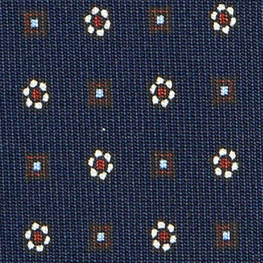 DARK BLUE SARTORIAL CLASSIC SILK TIE