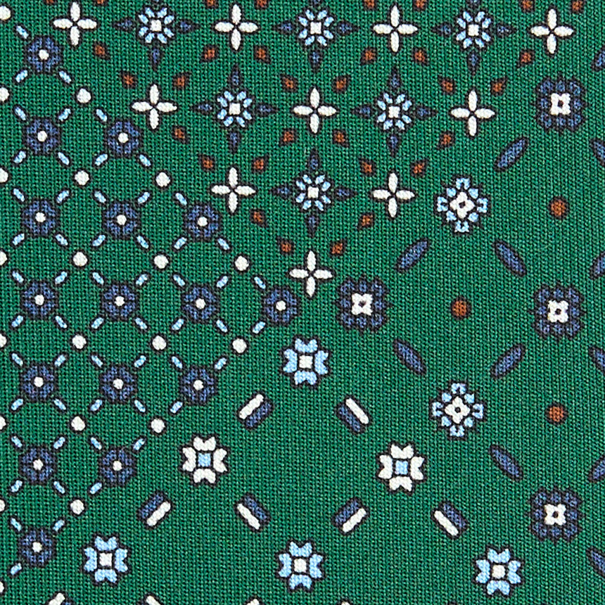 DARK GREEN SARTORIAL CLASSIC SILK TIE