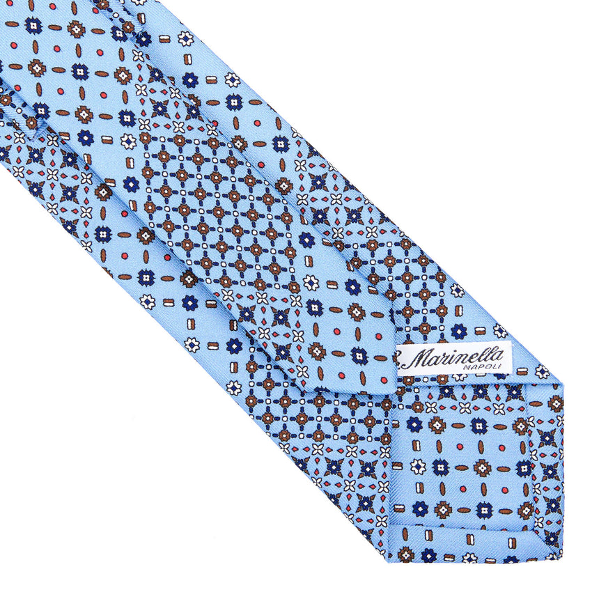 LIGHT BLUE SARTORIAL CLASSIC SILK TIE
