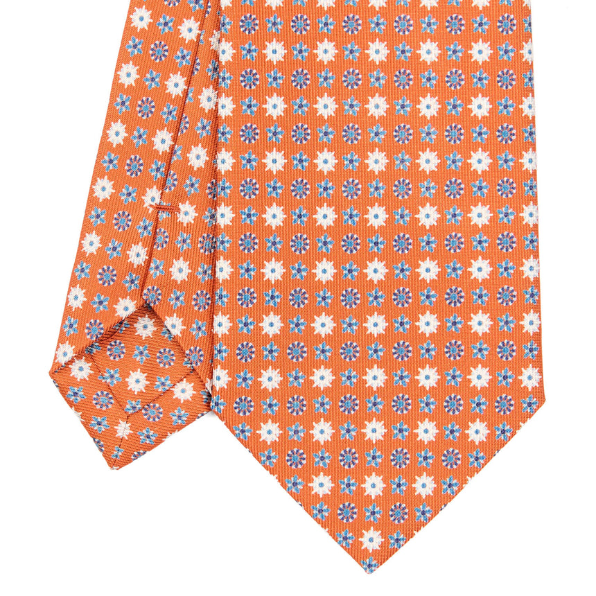 ORANGE SARTORIAL CLASSIC SILK TIE