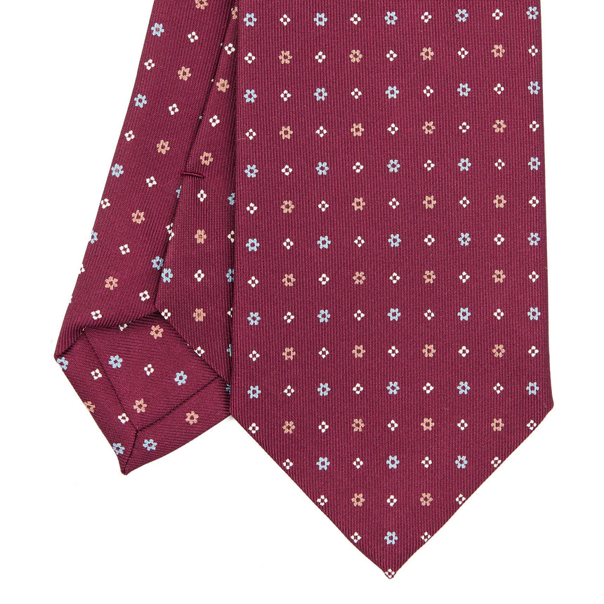 BURGUNDY CLASSIC SILK TIE