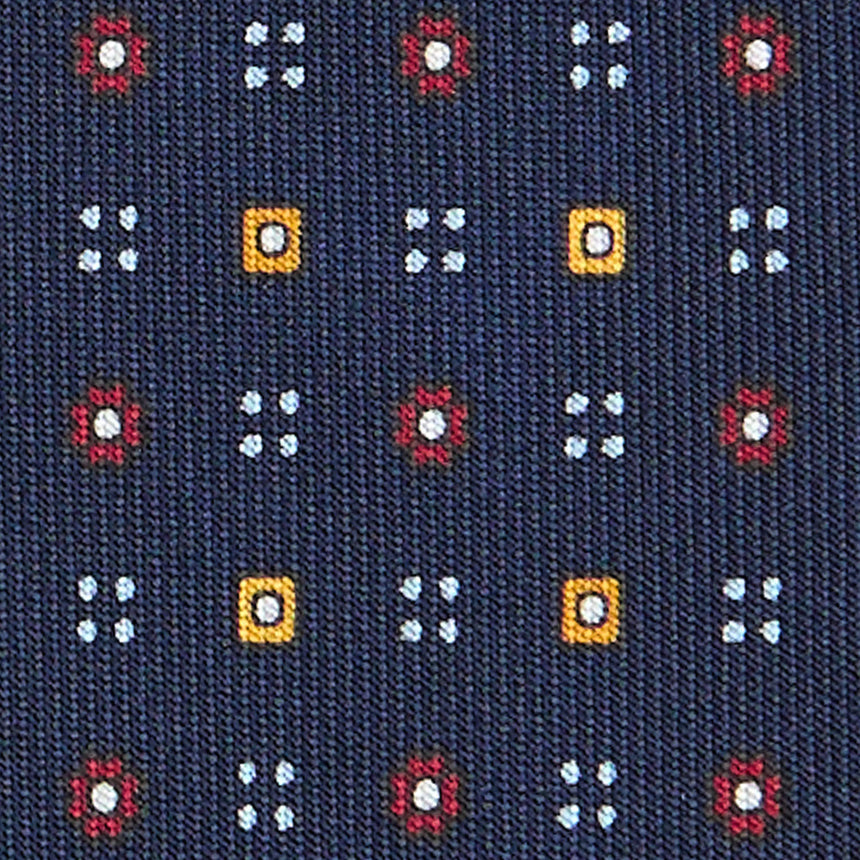 DARK BLUE SARTORIAL CLASSIC SILK TIE