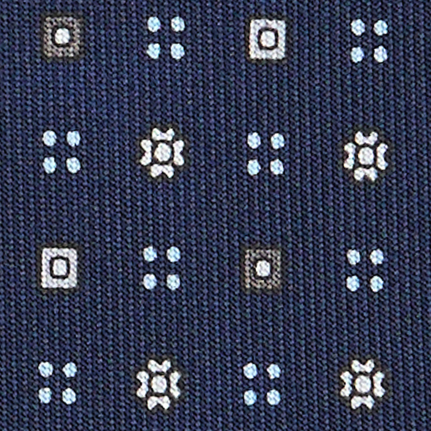 DARK BLUE SARTORIAL CLASSIC SILK TIE