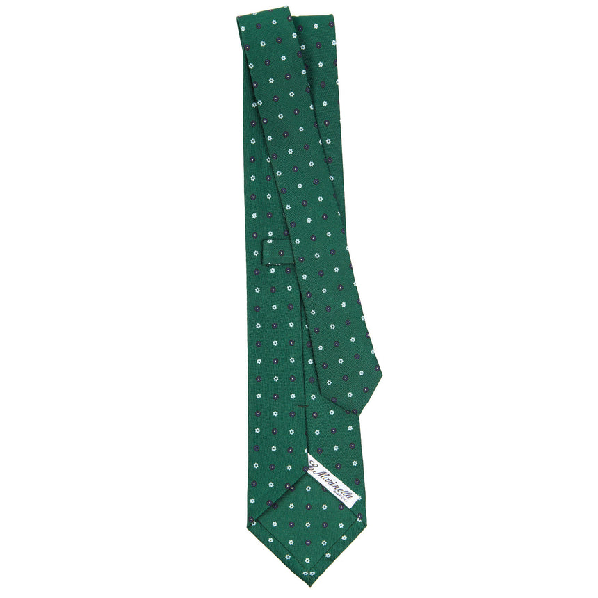 DARK GREEN SARTORIAL CLASSIC SILK TIE