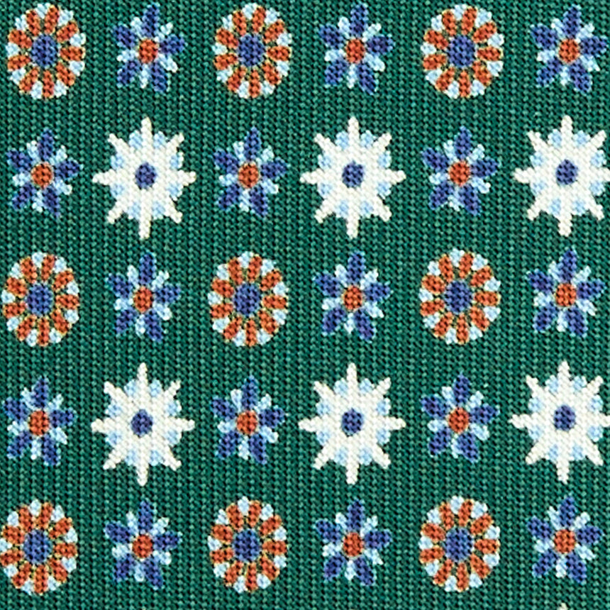 DARK GREEN SARTORIAL CLASSIC SILK TIE