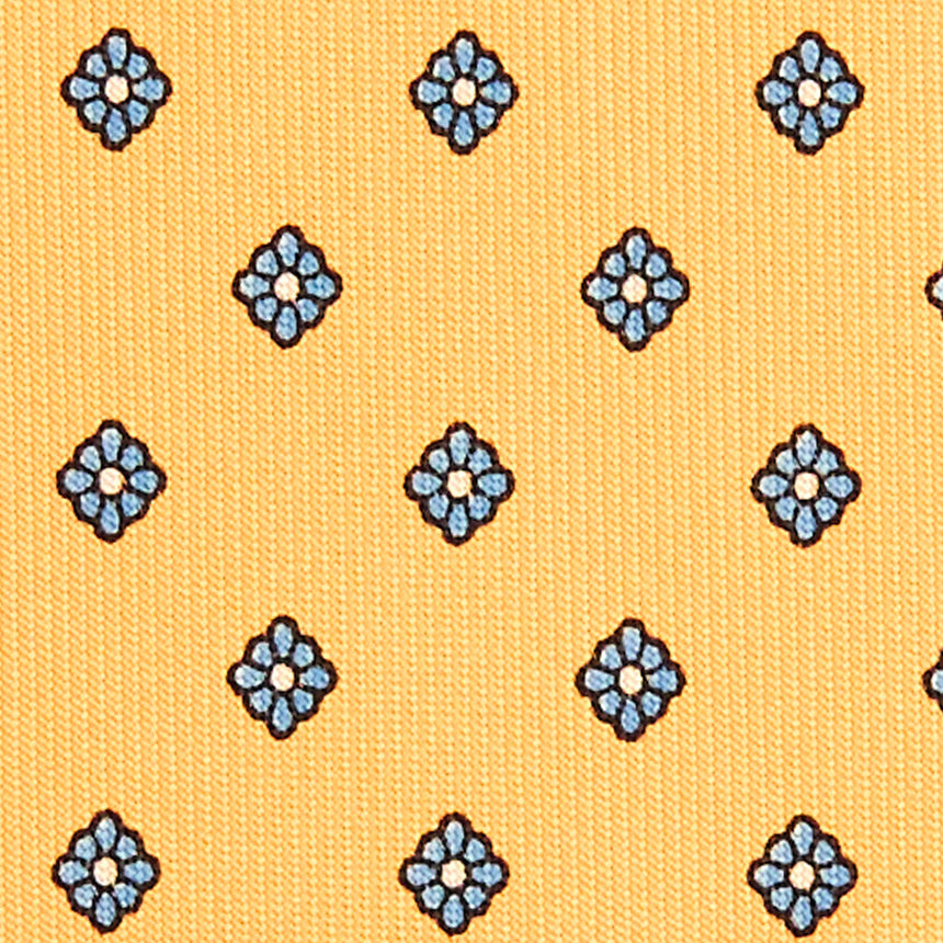 YELLOW CLASSIC SILK TIE