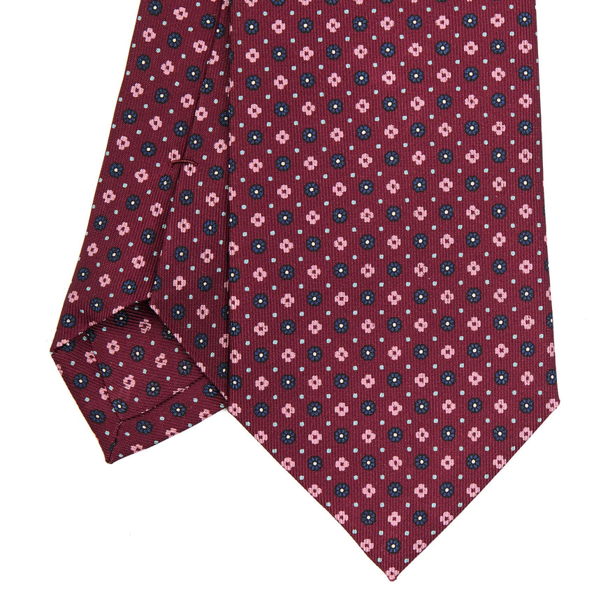 BURGUNDY CLASSIC SILK TIE