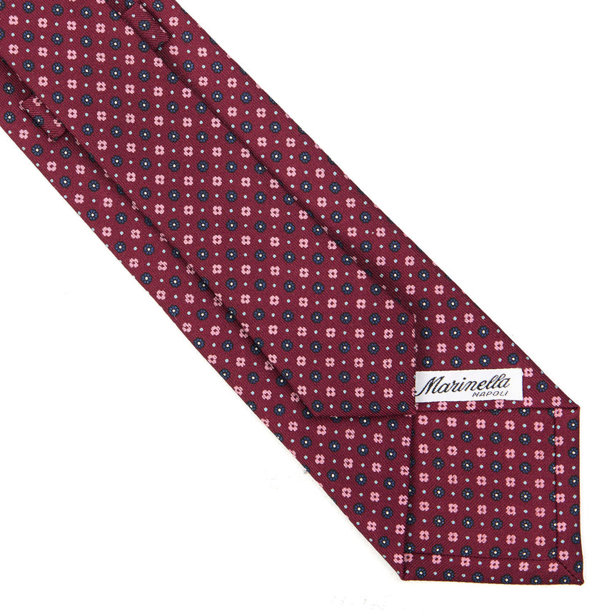 BURGUNDY CLASSIC SILK TIE