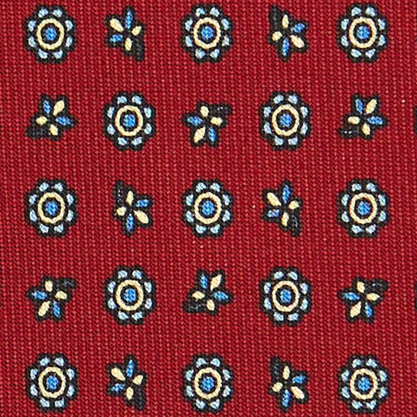BURGUNDY CLASSIC SILK TIE