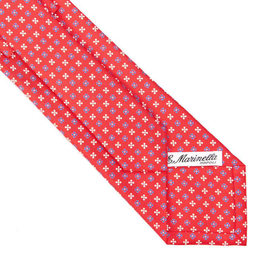 RED SARTORIAL CLASSIC SILK TIE