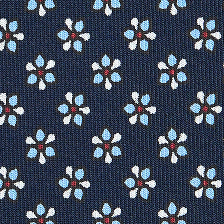 DARK BLUE SARTORIAL CLASSIC SILK TIE