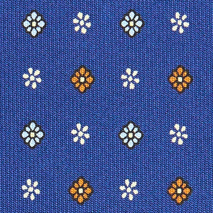 BLUE SARTORIAL CLASSIC SILK TIE