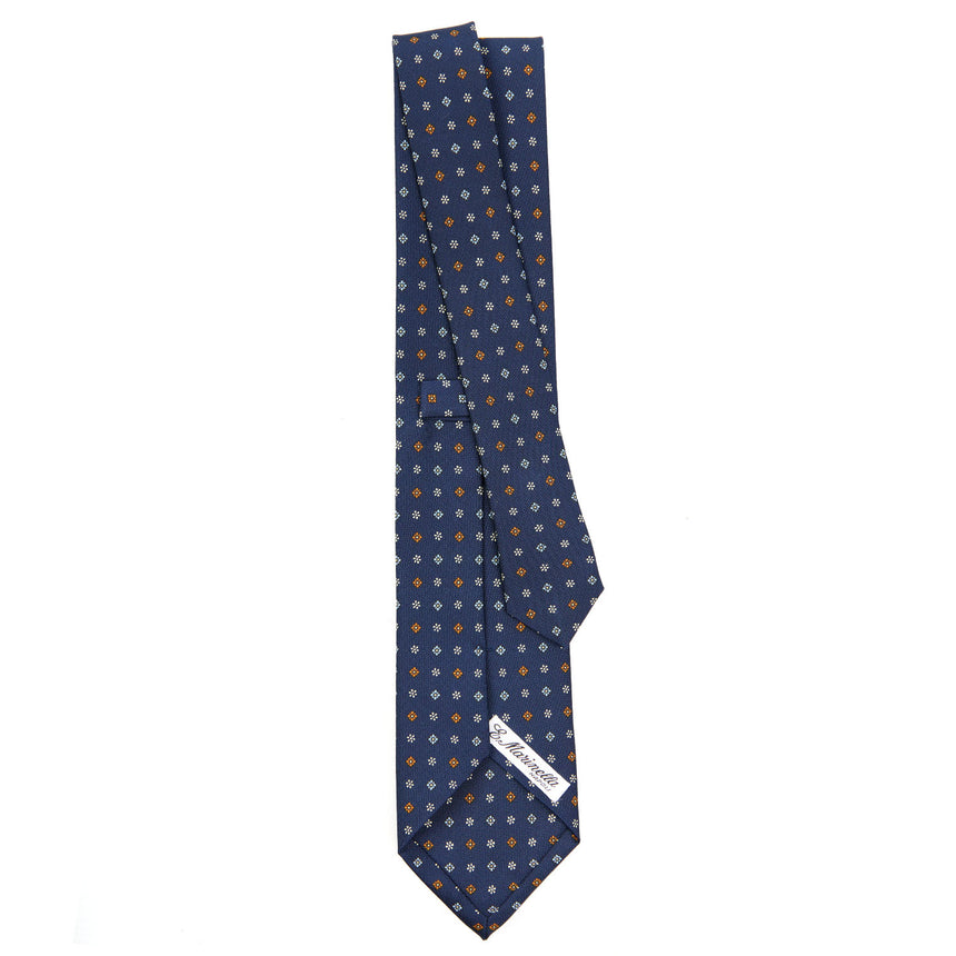 BLUE SARTORIAL CLASSIC SILK TIE
