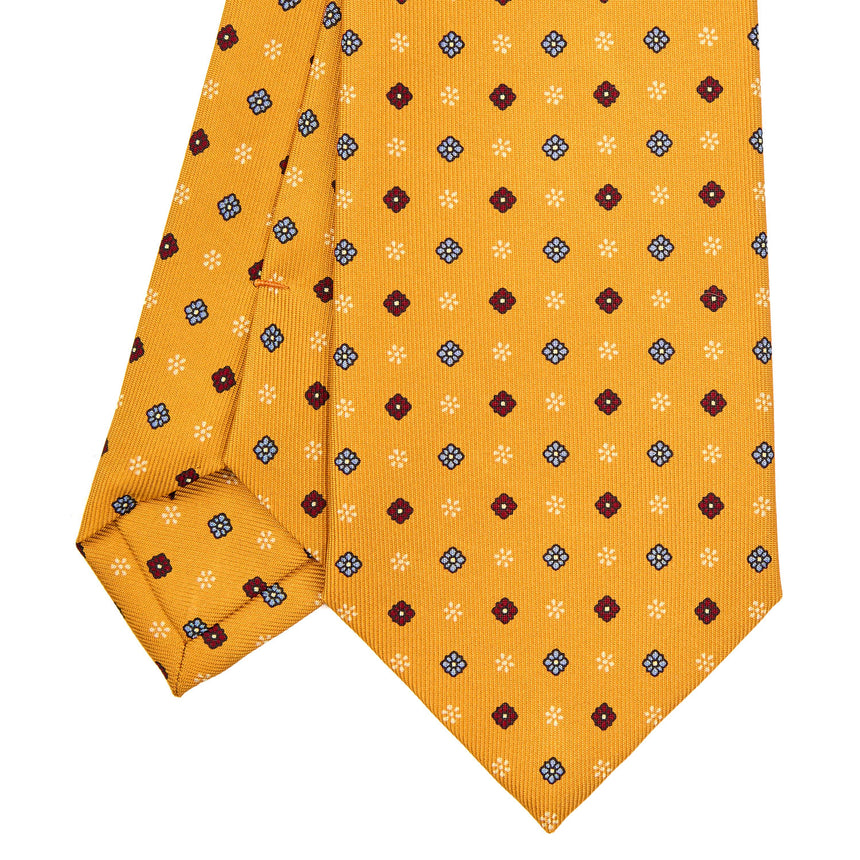 YELLOW CLASSIC SILK TIE