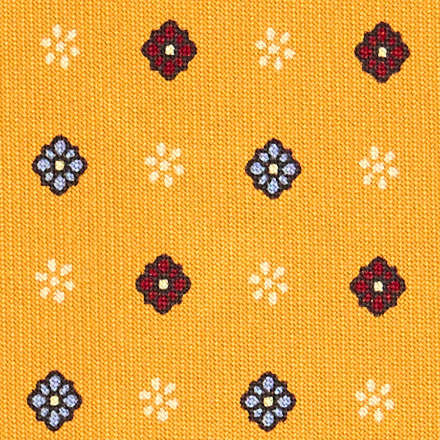 YELLOW CLASSIC SILK TIE