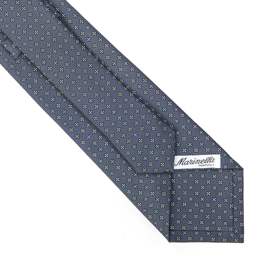 DARK GREY CLASSIC SILK TIE