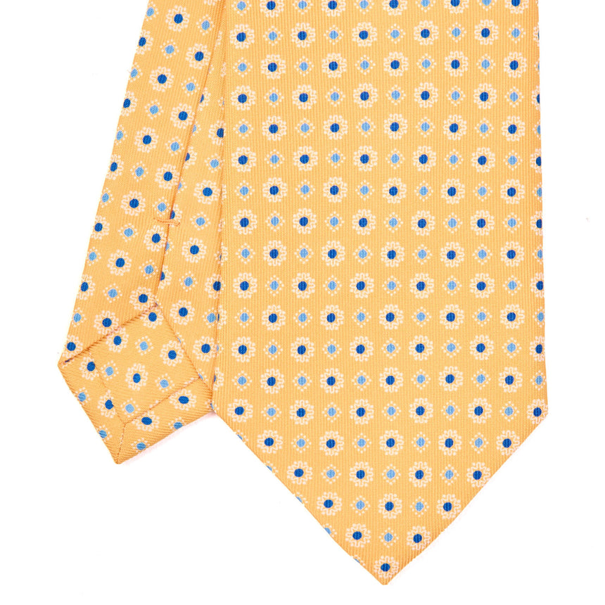 YELLOW CLASSIC SILK TIE