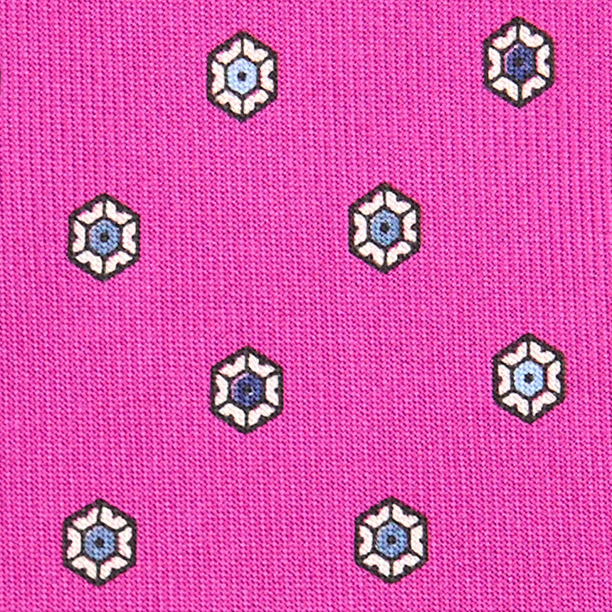 FUCHSIA SARTORIAL CLASSIC SILK TIE